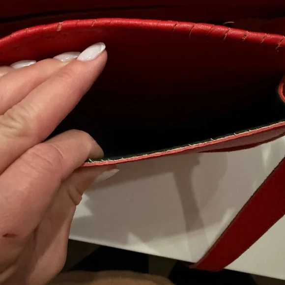 CLEOBELLA Vibrant Red Crossbody Bag - Picture 7 of 12